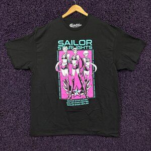 Sailor Starlights Group Members Sailor Moon Anime T-Shirt XL